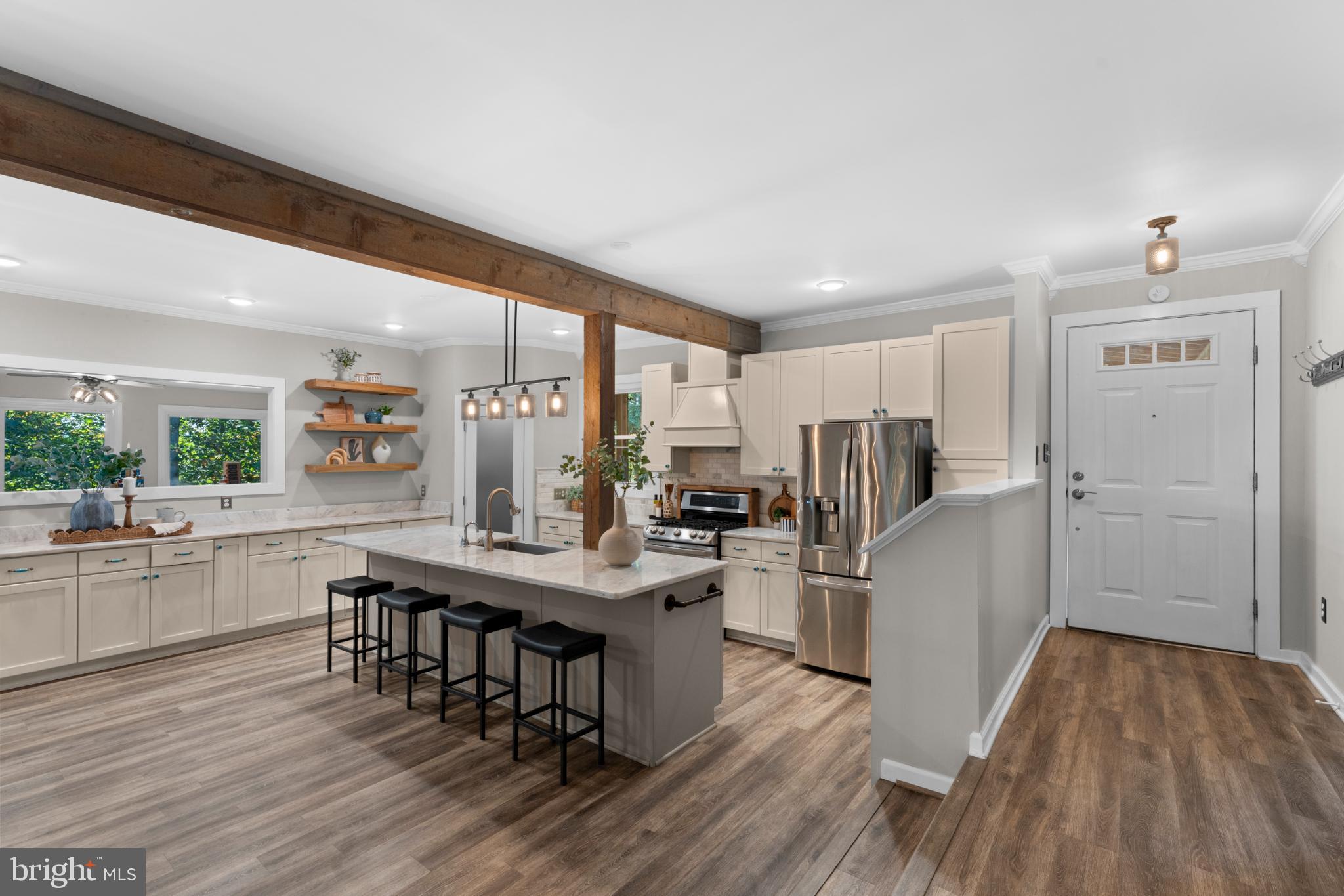 8572 Monumental Mills Road Rixeyville, VA 22737 - Photo 8 of 70 Modern kitchen with rustic charm.
