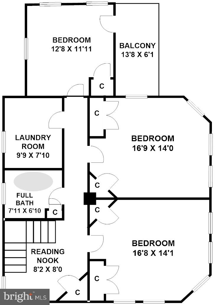 609 Ritchie Avenue Silver Spring, MD 20910 - Photo 34 of 36 Upper Level Floor Plan