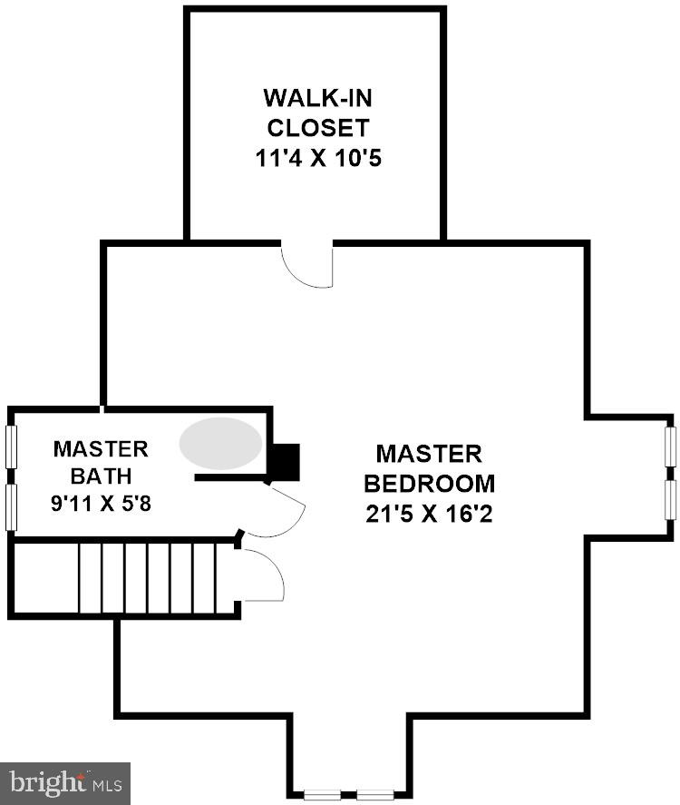 609 Ritchie Avenue Silver Spring, MD 20910 - Photo 35 of 36 Attic Level Floor Plan