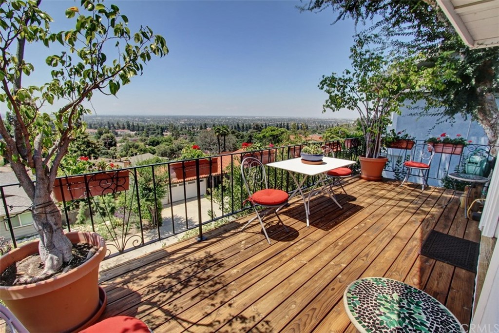 12419 Honolulu Terrace Whittier, CA 90601 - Photo 27 of 59 a view of a balcony with chairs