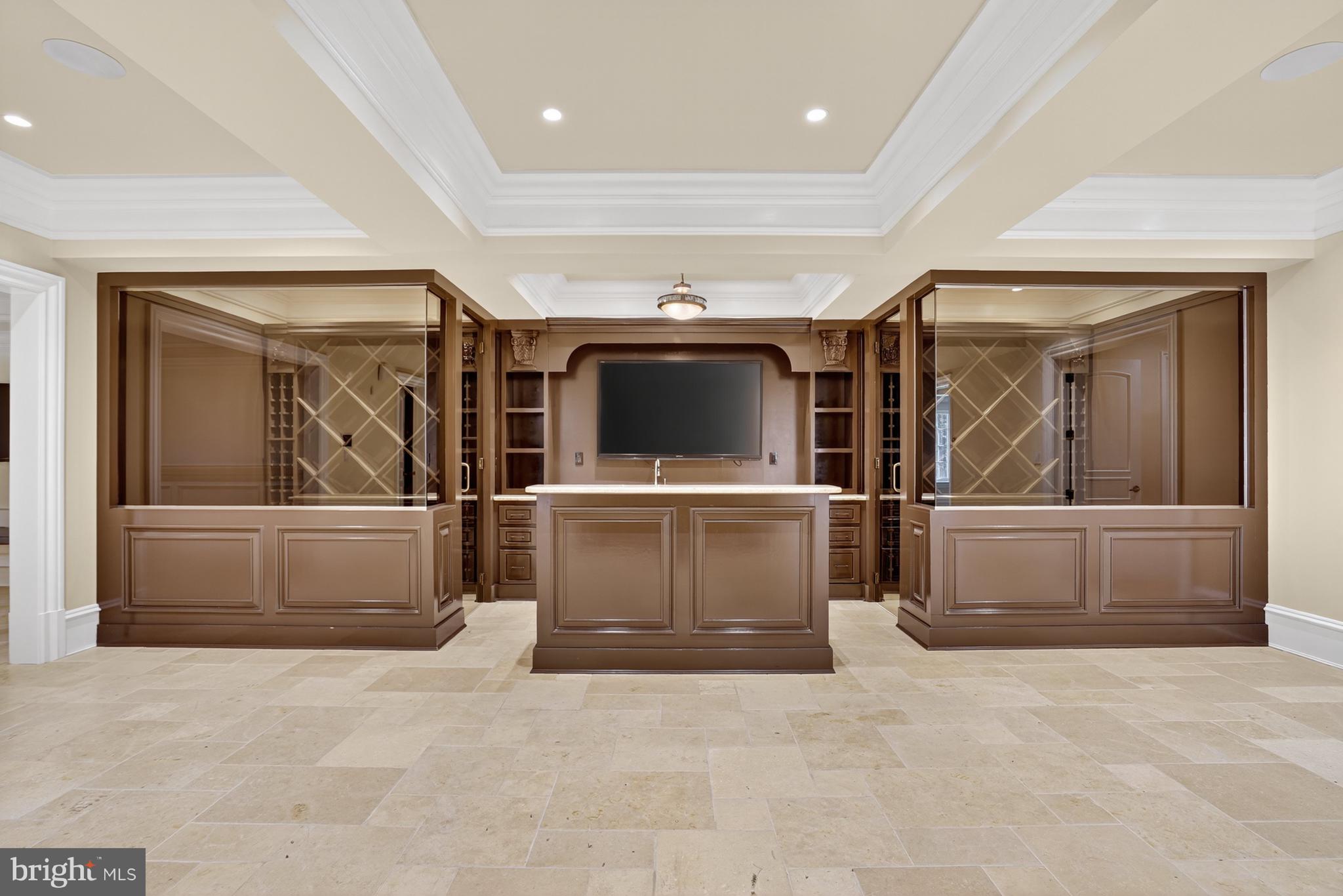 1174 Old Tolson Mill Road McLean, VA 22102 - Photo 21 of 35 a living room with a washer and dryer