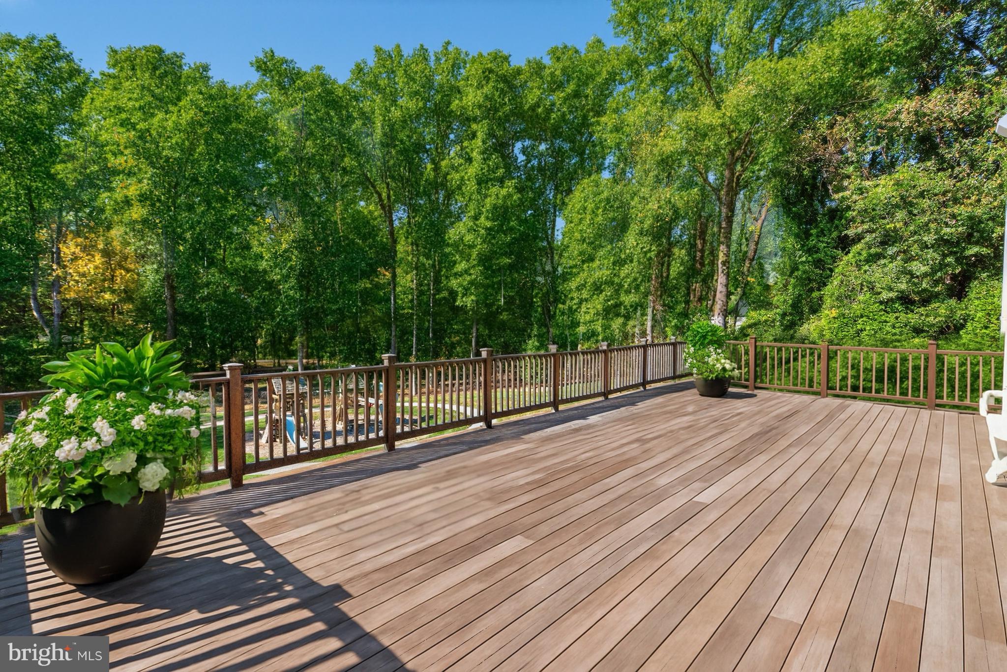 1174 Old Tolson Mill Road McLean, VA 22102 - Photo 29 of 35 a view of a wooden deck