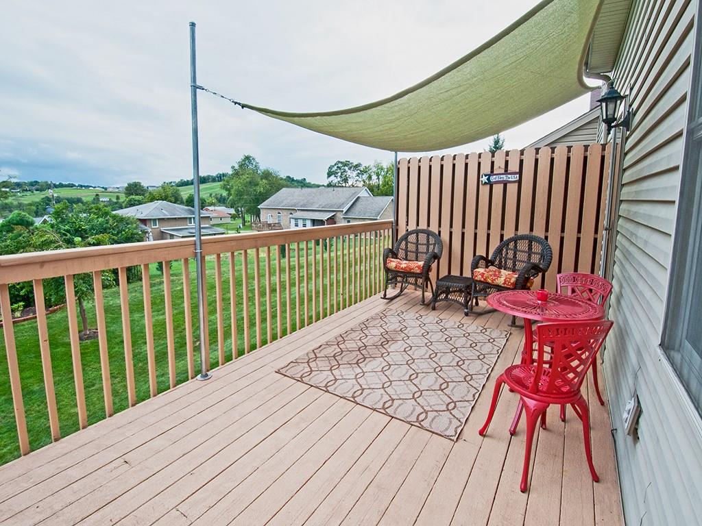 112 East Country Barn Road Houston, PA 15342 - Photo 22 of 25 Love the view from the rear deck!
