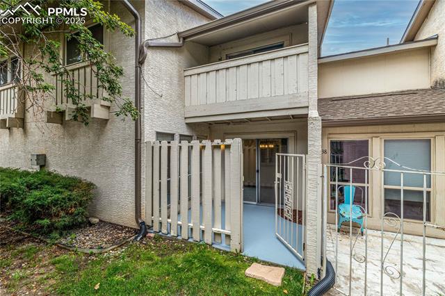 3330 Templeton Gap Road, Unit 37 Colorado Springs, CO 80907 - Photo 4 of 37 Back Fenced Patio