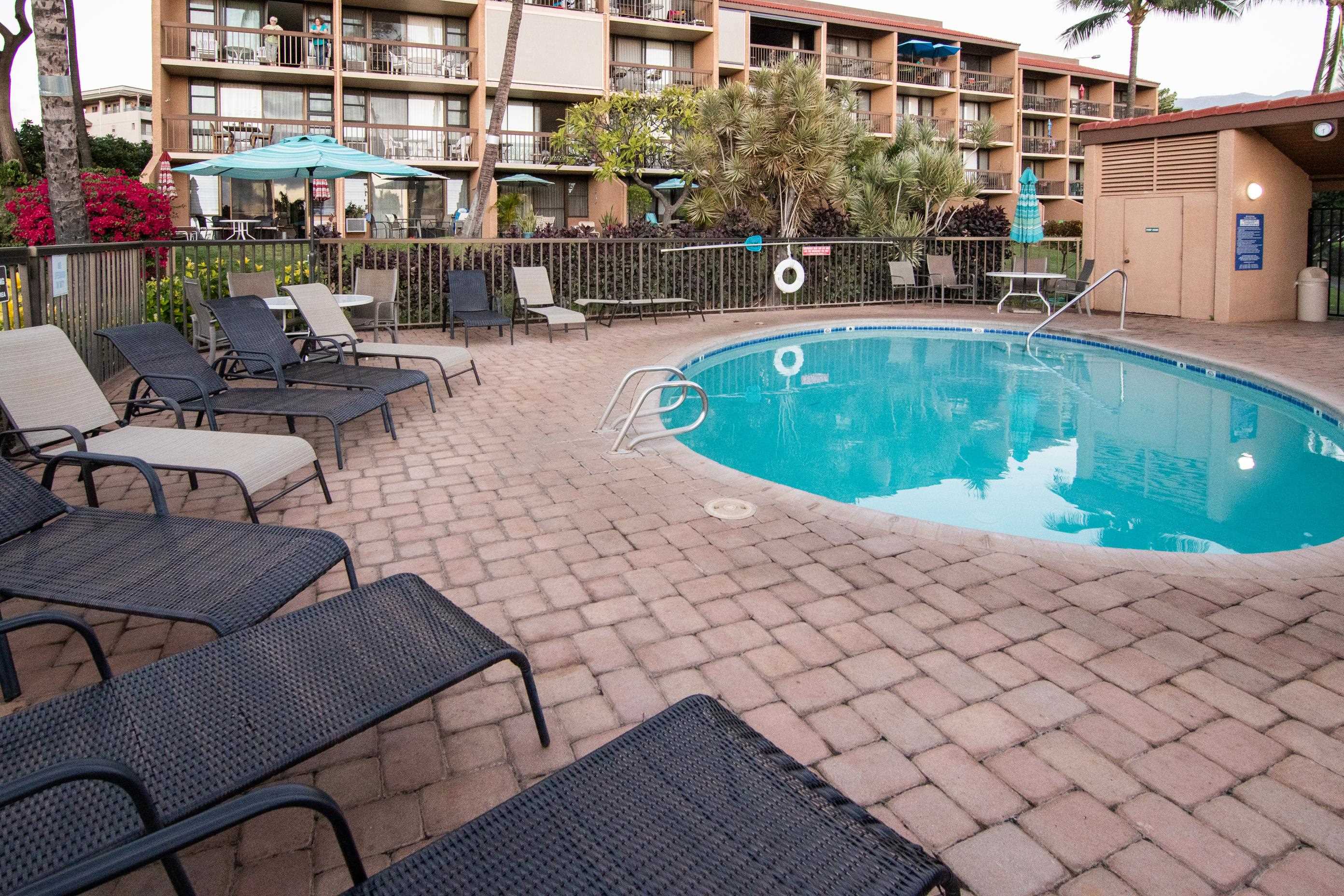2191 South Kihei Road, Unit 2317 Kihei, HI 96753 - Photo 24 of 30 a view of outdoor space yard swimming pool and sitting area