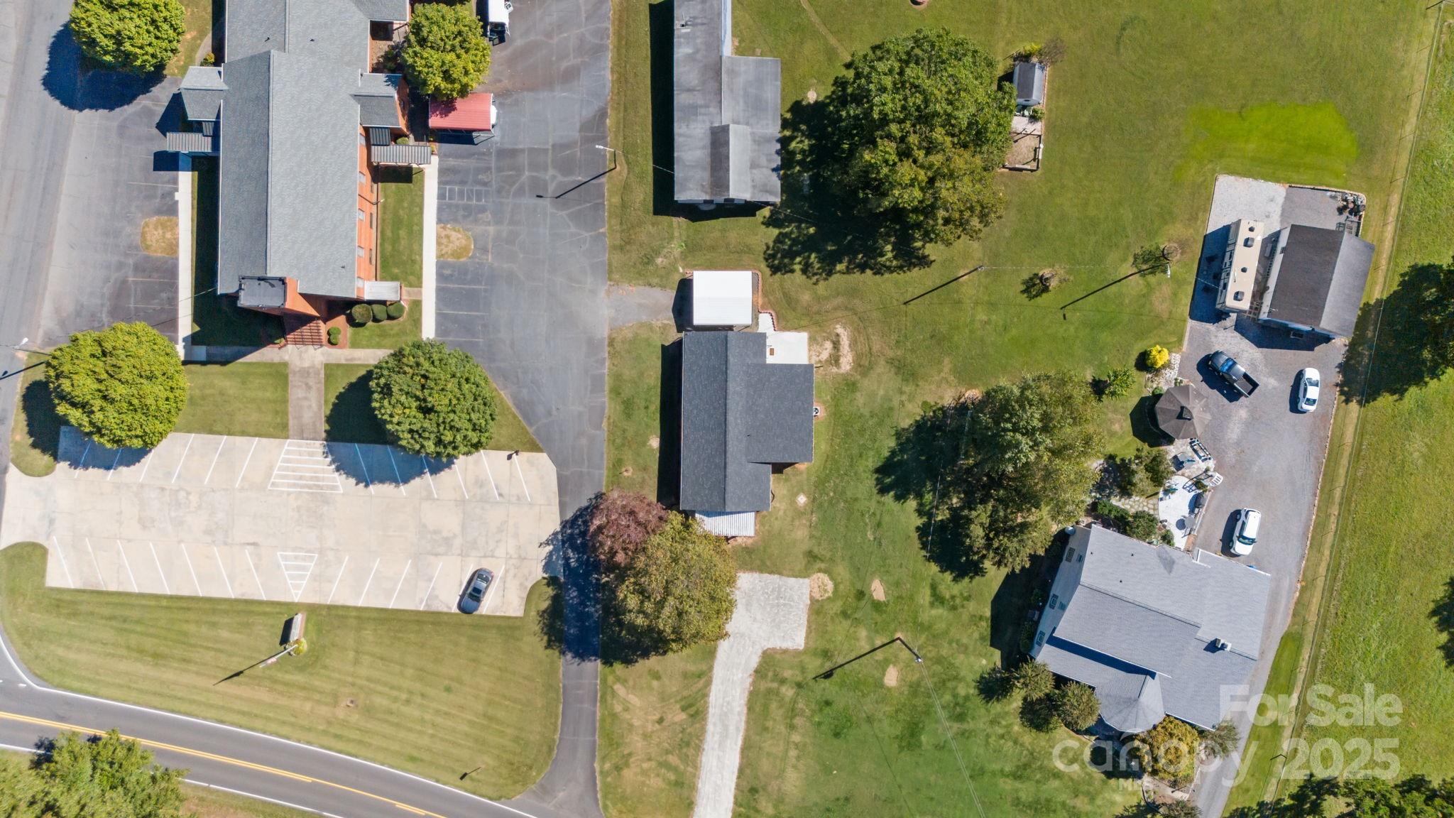 1362 Cornatzer Road Mocksville, NC 27028 - Photo 39 of 48 an aerial view of a house with a yard