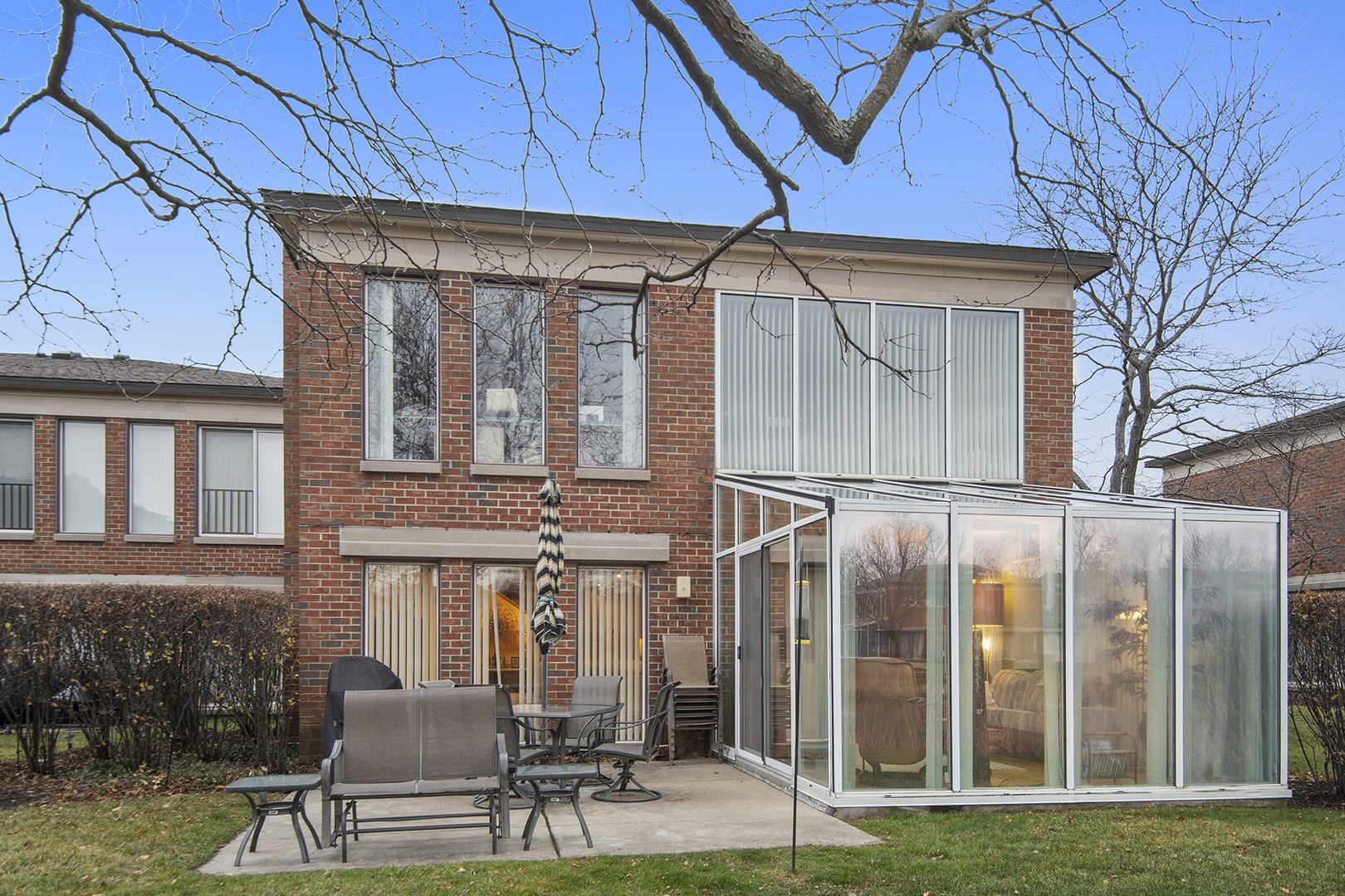 507 Kelburn Road Deerfield, IL 60015 - Photo 19 of 26 a view of a house with backyard porch and sitting area