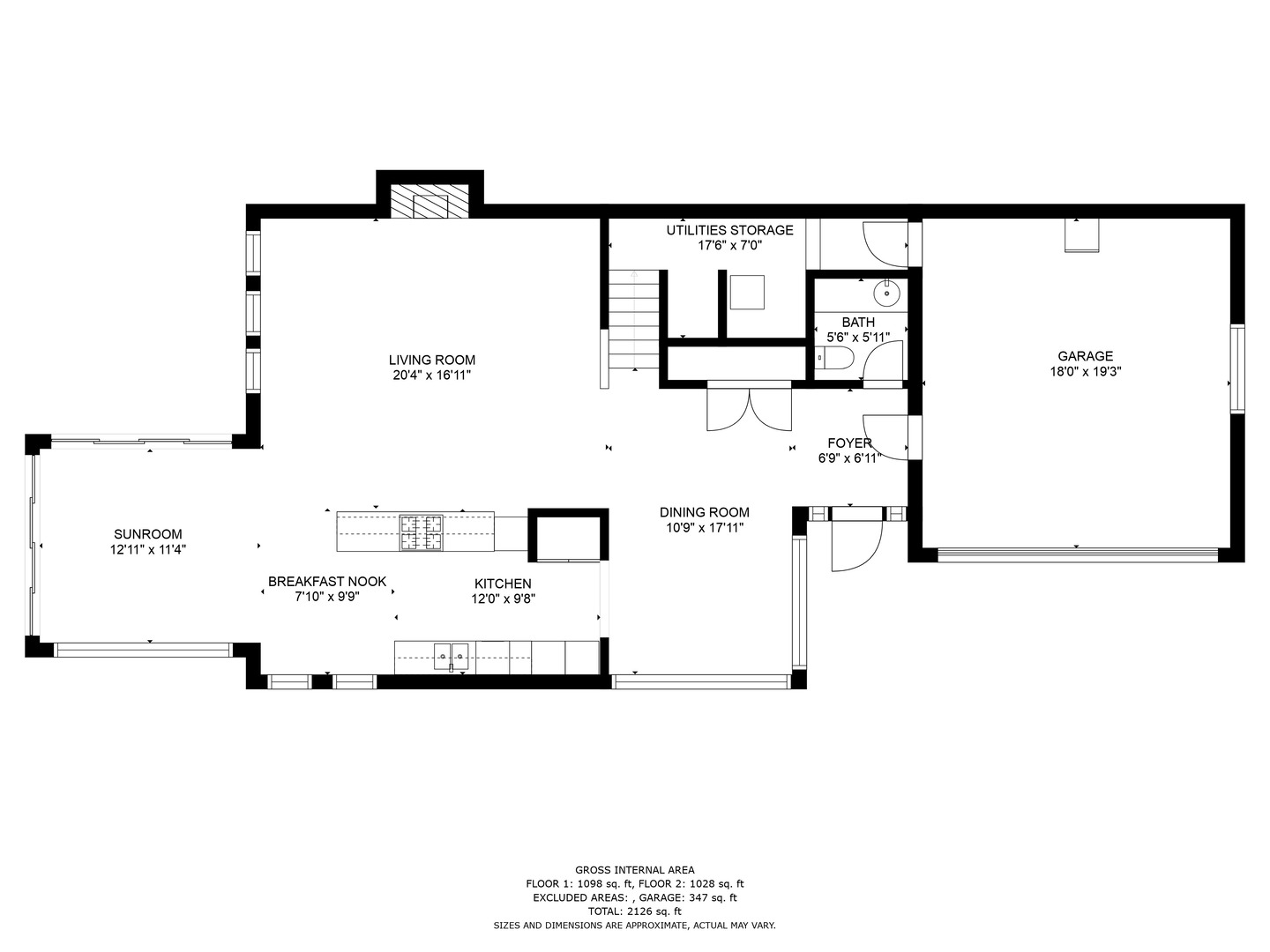 507 Kelburn Road Deerfield, IL 60015 - Photo 24 of 26 a picture of a floor plan