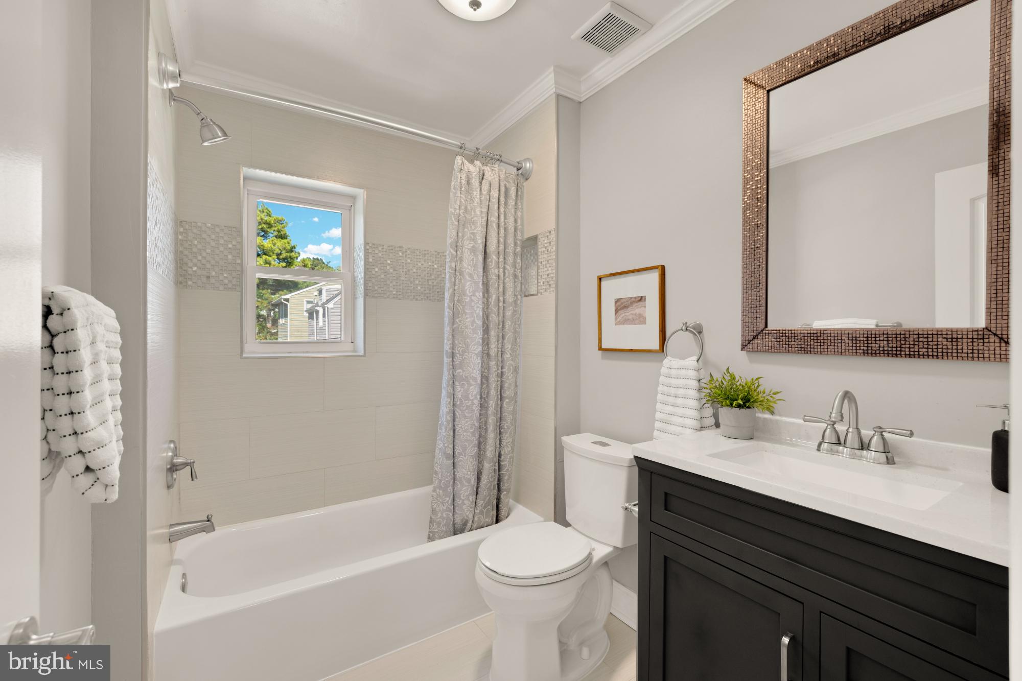 2414 Perry Street Northeast Washington, DC 20018 - Photo 24 of 49 a bathroom with a sink a toilet and shower