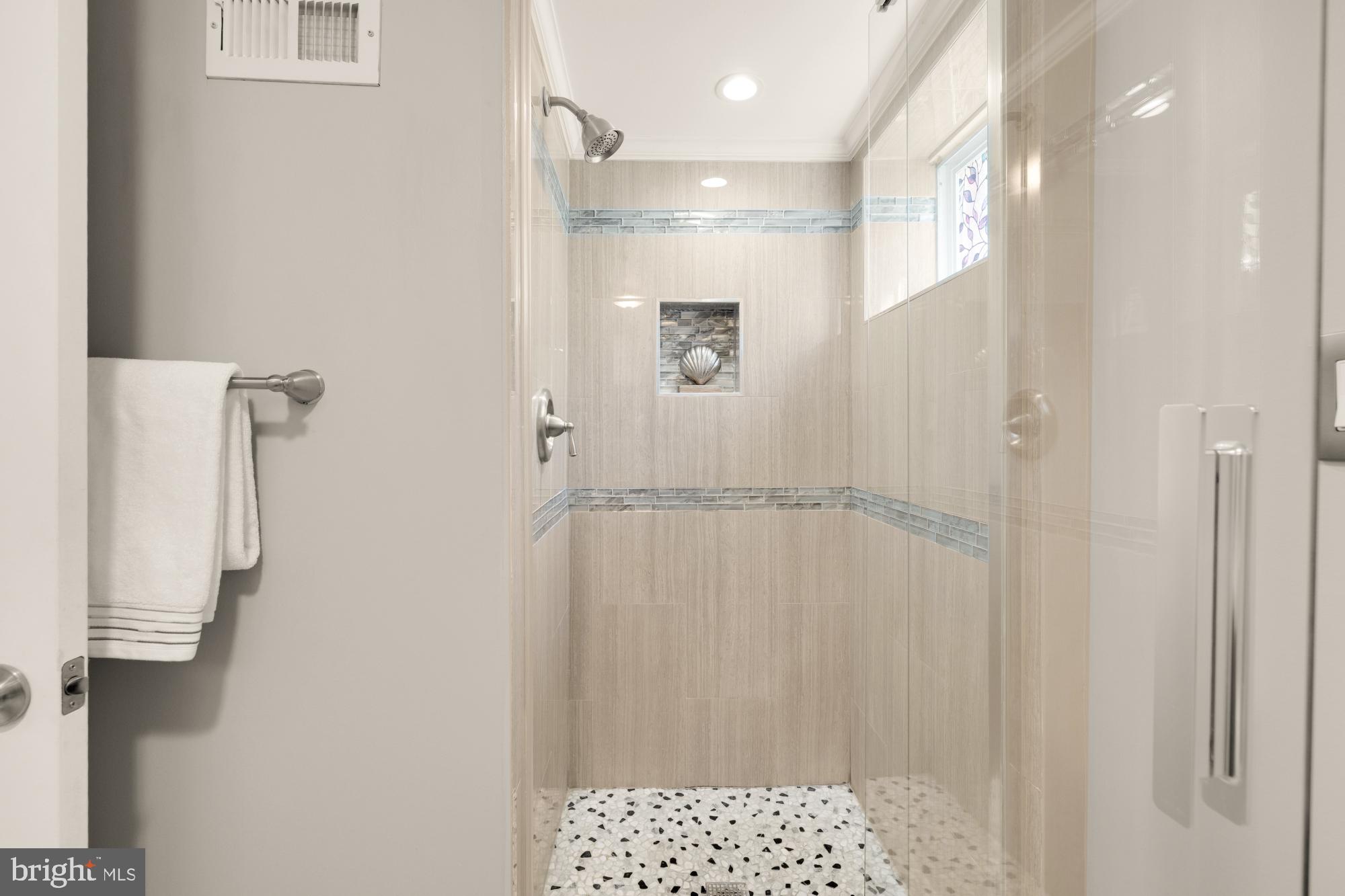 2414 Perry Street Northeast Washington, DC 20018 - Photo 44 of 49 a bathroom with a shower