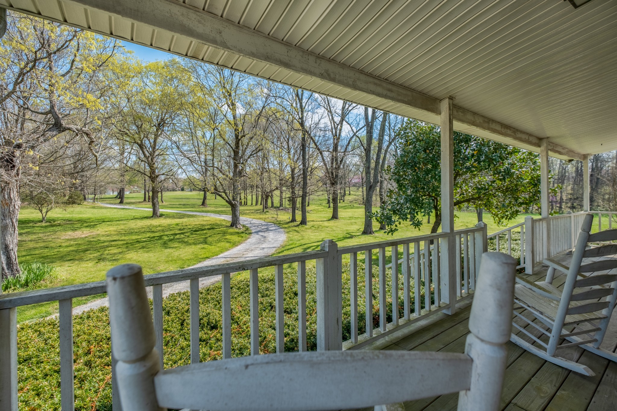 4970 Mt Zion Road Springfield, TN 37172 - Photo 16 of 21 a view of a porch with a yard