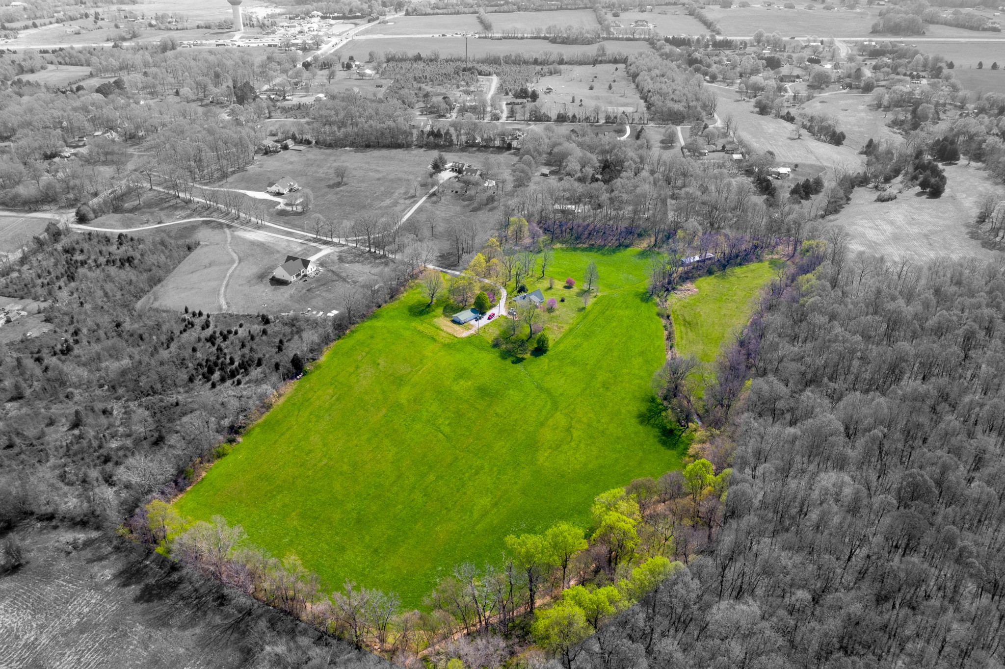 4970 Mt Zion Road Springfield, TN 37172 - Photo 4 of 21 a view of a garden with a building