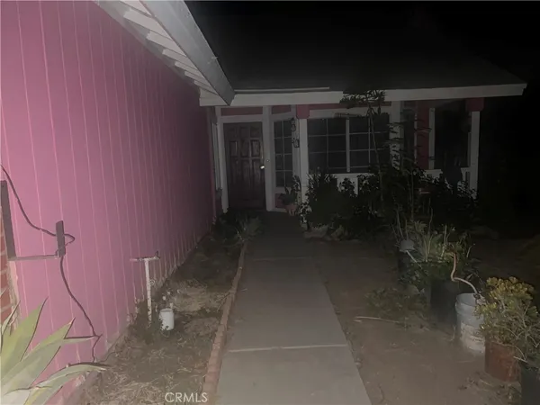 a view of a door