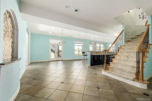 a view of entryway and hall