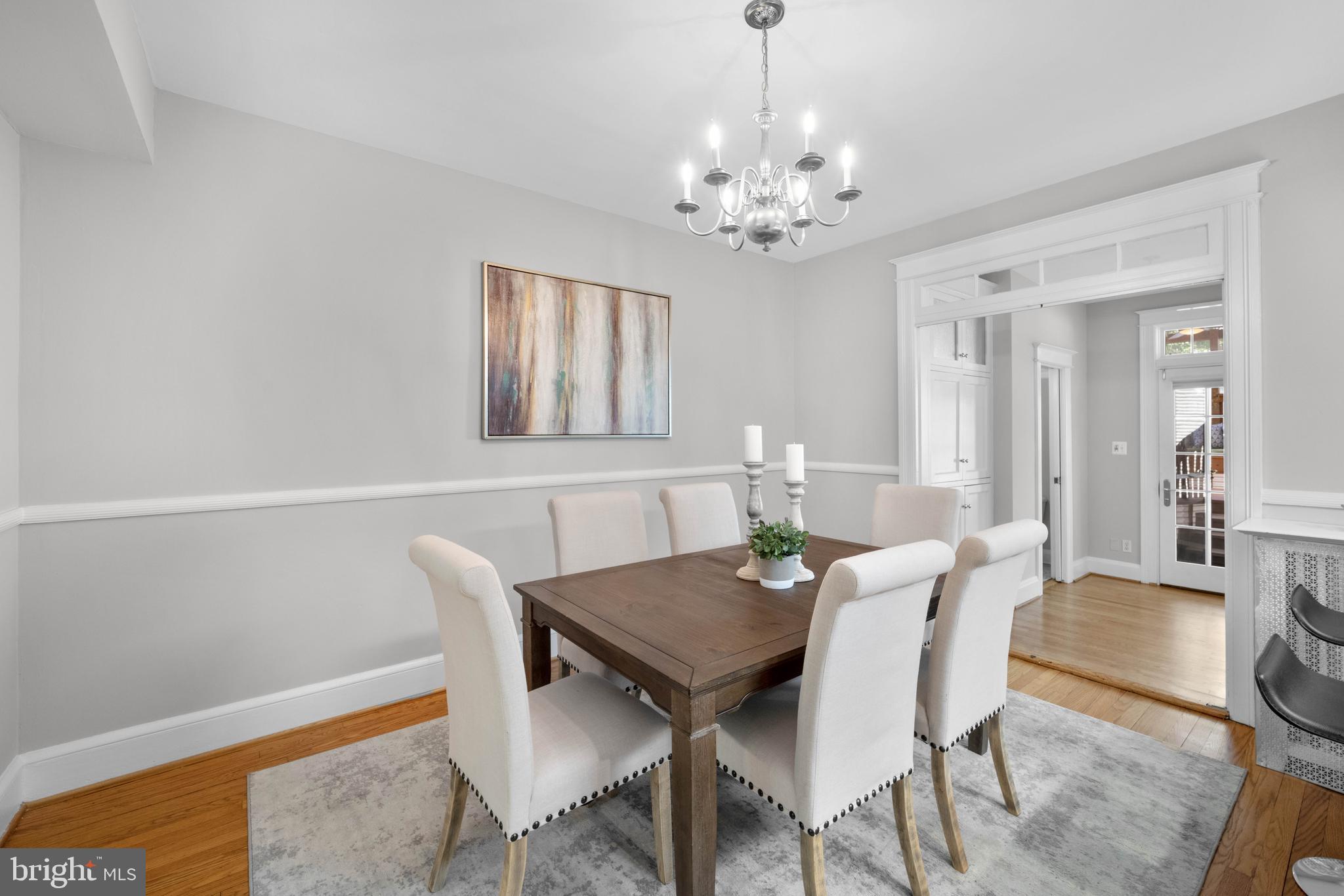 2220 Tunlaw Road Northwest Washington, DC 20007 - Photo 9 of 50 Dining Room