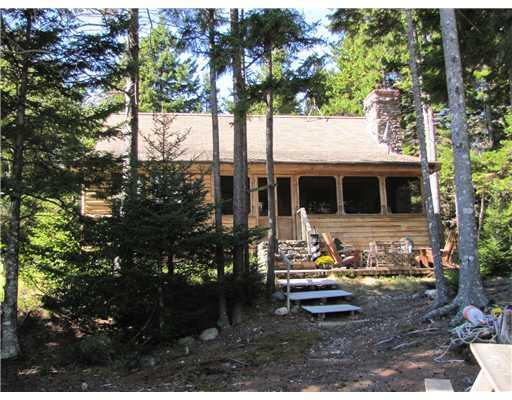 336 South Deer Isle Road Deer Isle, ME 04627 - Photo 4 of 25 Exterior Front. Facing waterfront