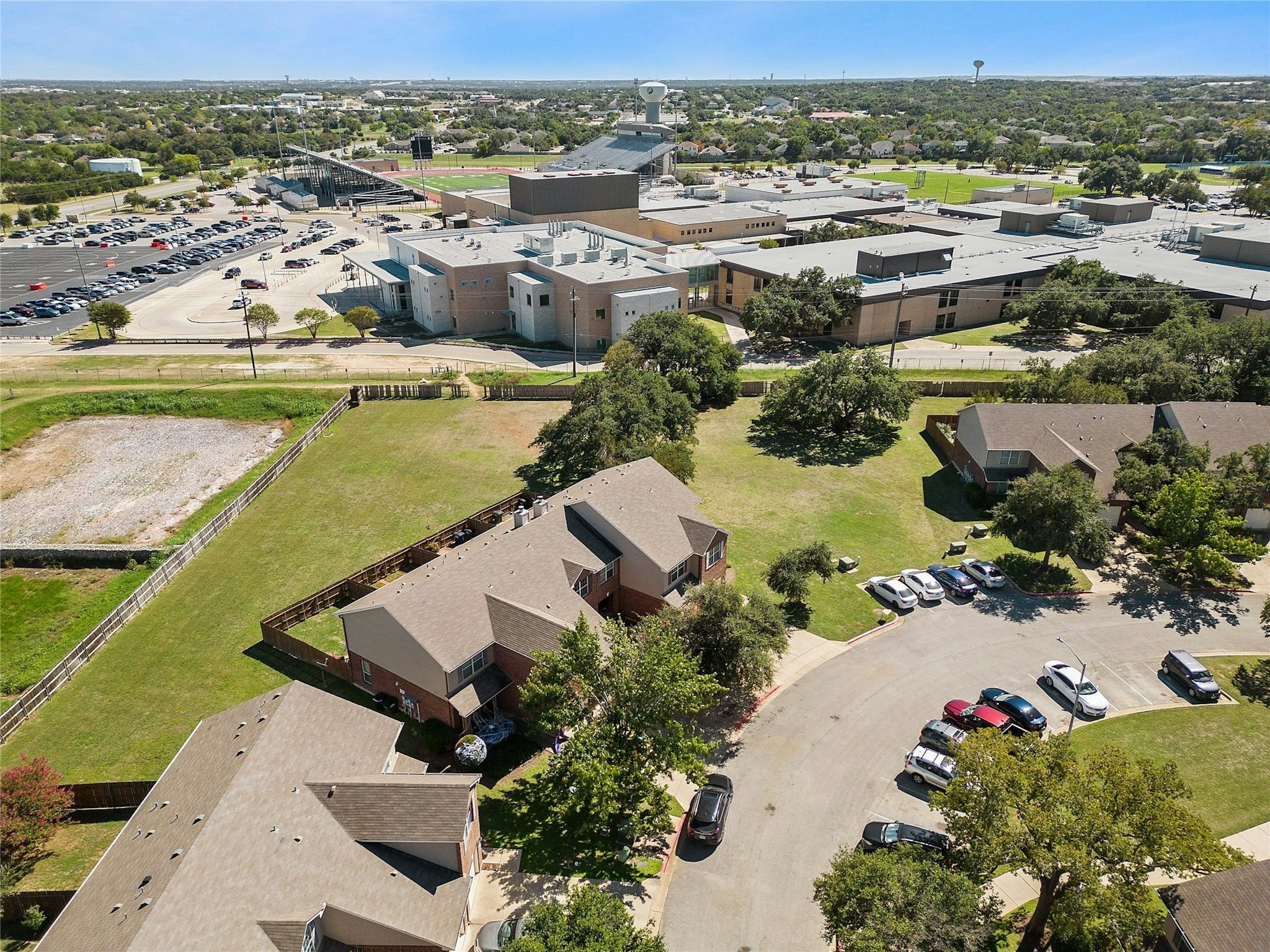 44 Verde Ranch Loop Leander, TX 78641 - Photo 24 of 24 an aerial view of residential houses with outdoor space