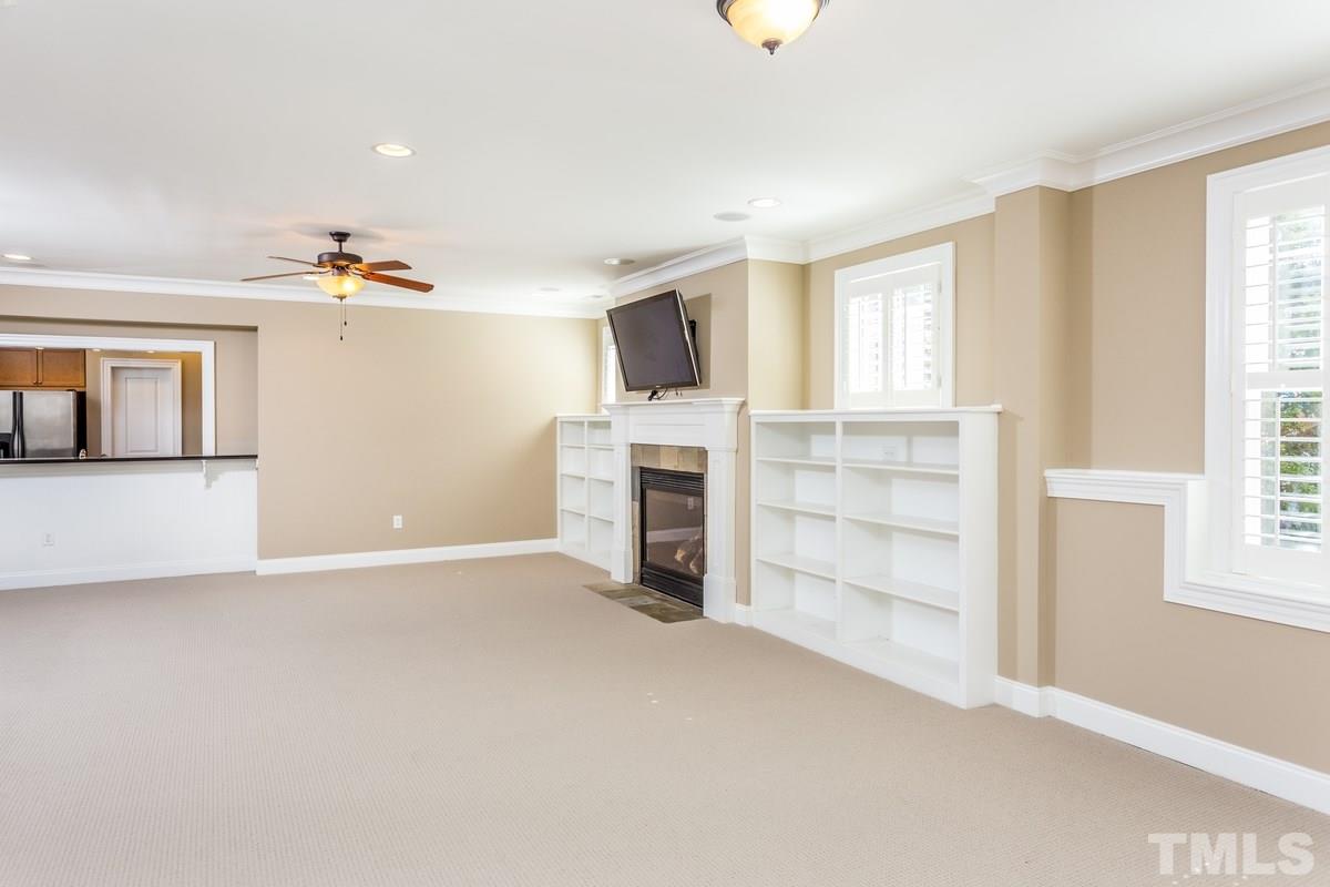 1300 Dixie Trail Raleigh, NC 27607 - Photo 19 of 24 a view of a livingroom with a fireplace