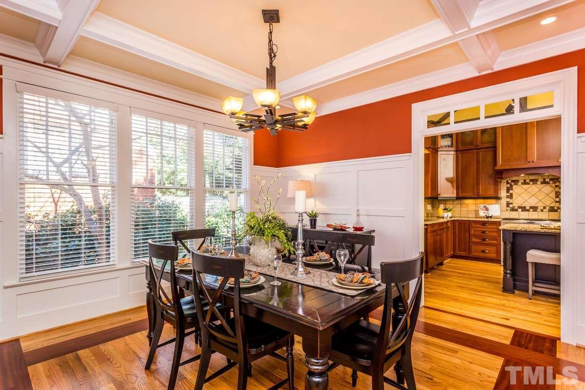 1300 Dixie Trail Raleigh, NC 27607 - Photo 7 of 24 a view of a dining room with furniture window and outside view