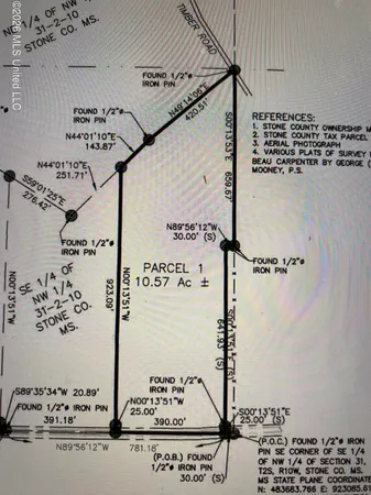 $89,845 | Nhn Cox Road, Wiggins, MS 39577