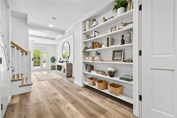 a view of a living room