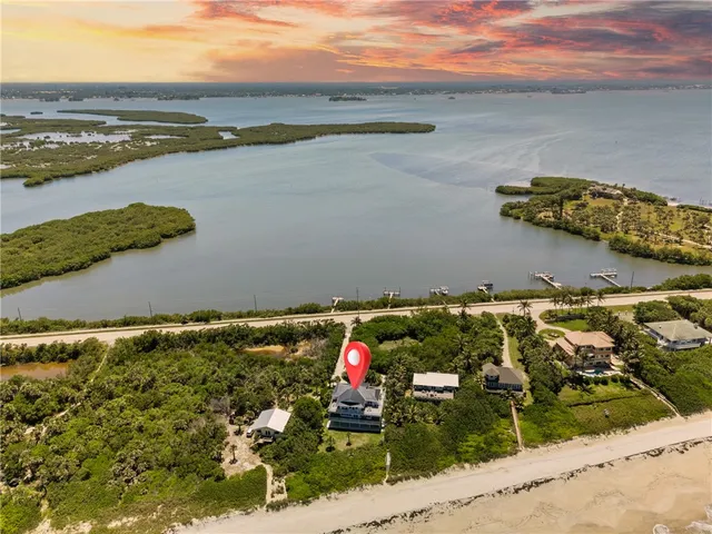 a view of a city with ocean view