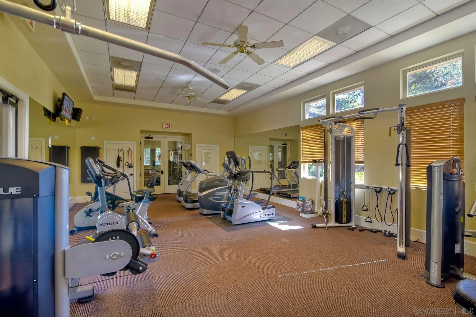 9633 Stonecrest Boulevard San Diego, CA 92123 - Photo 36 of 45 a view of a room with gym equipment