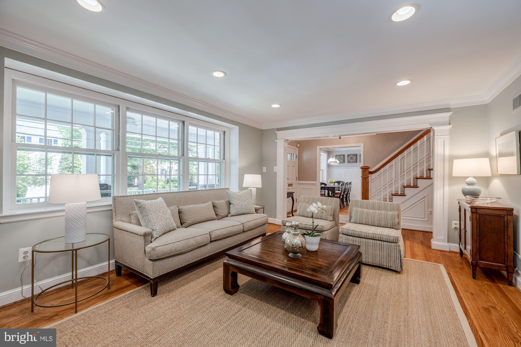 4912 Baltan Road Bethesda, MD 20816 - Photo 4 of 36 Light-filled living room