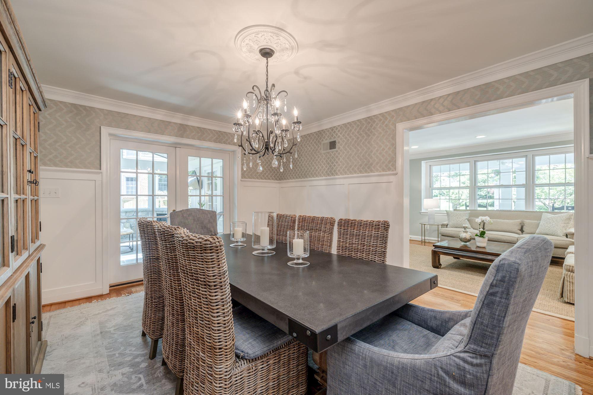 4912 Baltan Road Bethesda, MD 20816 - Photo 6 of 36 Dining room is formal yet comfortable