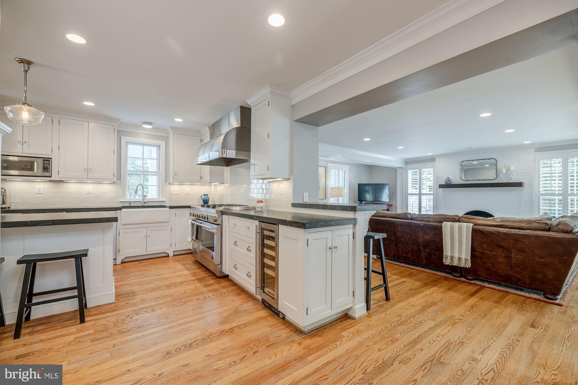 4912 Baltan Road Bethesda, MD 20816 - Photo 7 of 36 Open kitchen, open family room