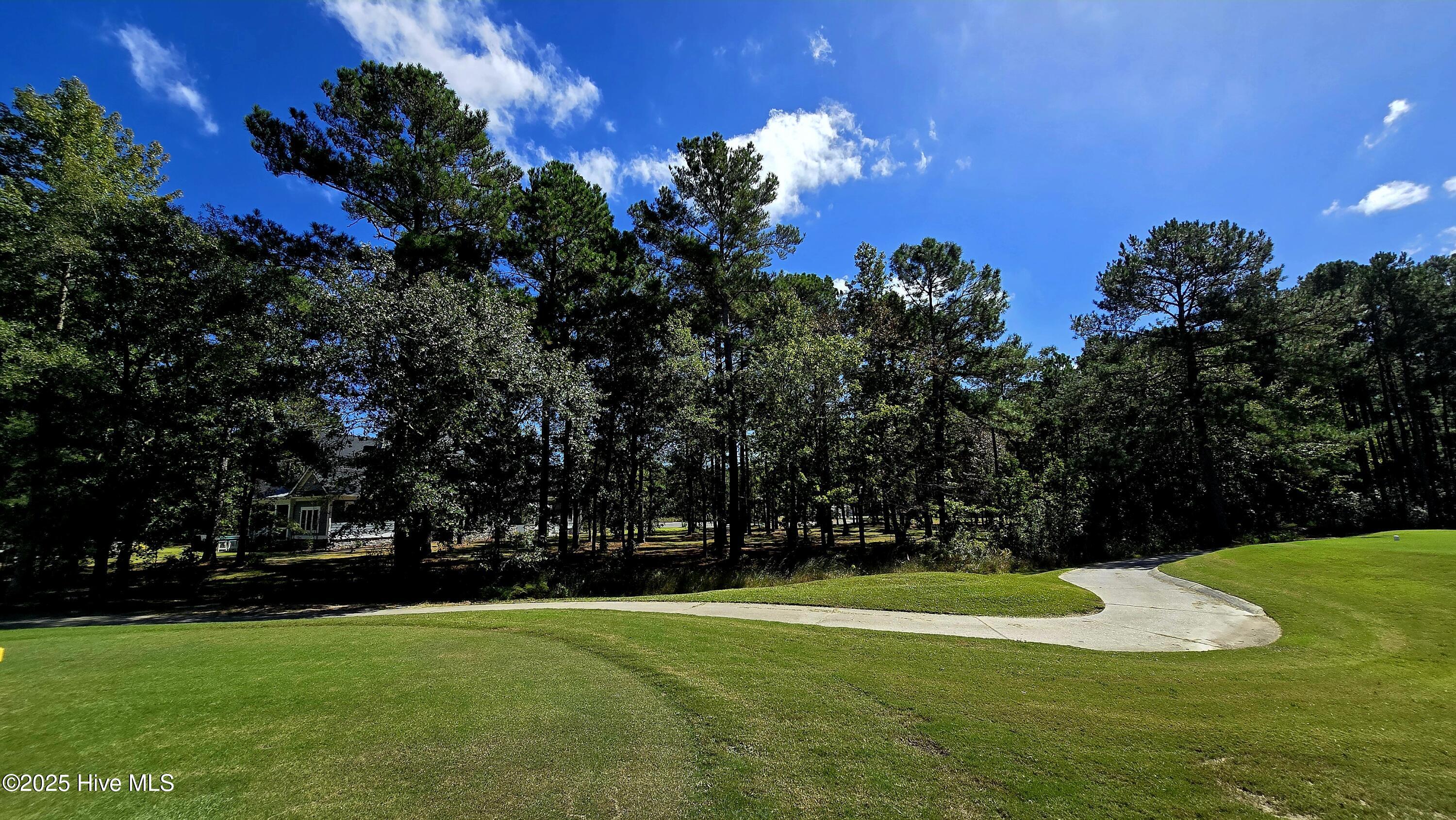 503 Cromwell Notch Southwest Ocean Isle Beach, NC 28469 - Photo 9 of 16 View standing at the back of the lot of the golf course.