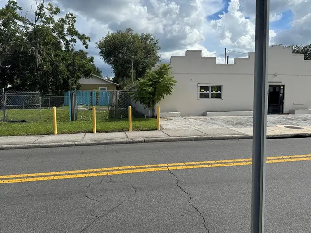 a view of a house with a swimming pool