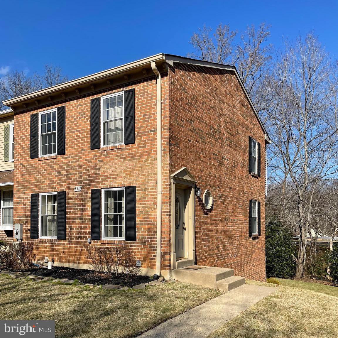 8917 Shamrock Court Springfield, VA 22152 - Photo 1 of 25 Beautiful side entrance end unit townhome