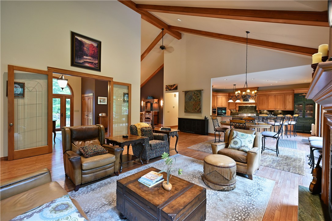 23165 Garmisch Road, Unit 23 Cable, WI 54821 - Photo 10 of 60 Vaulted Ceilings with Wood Beams