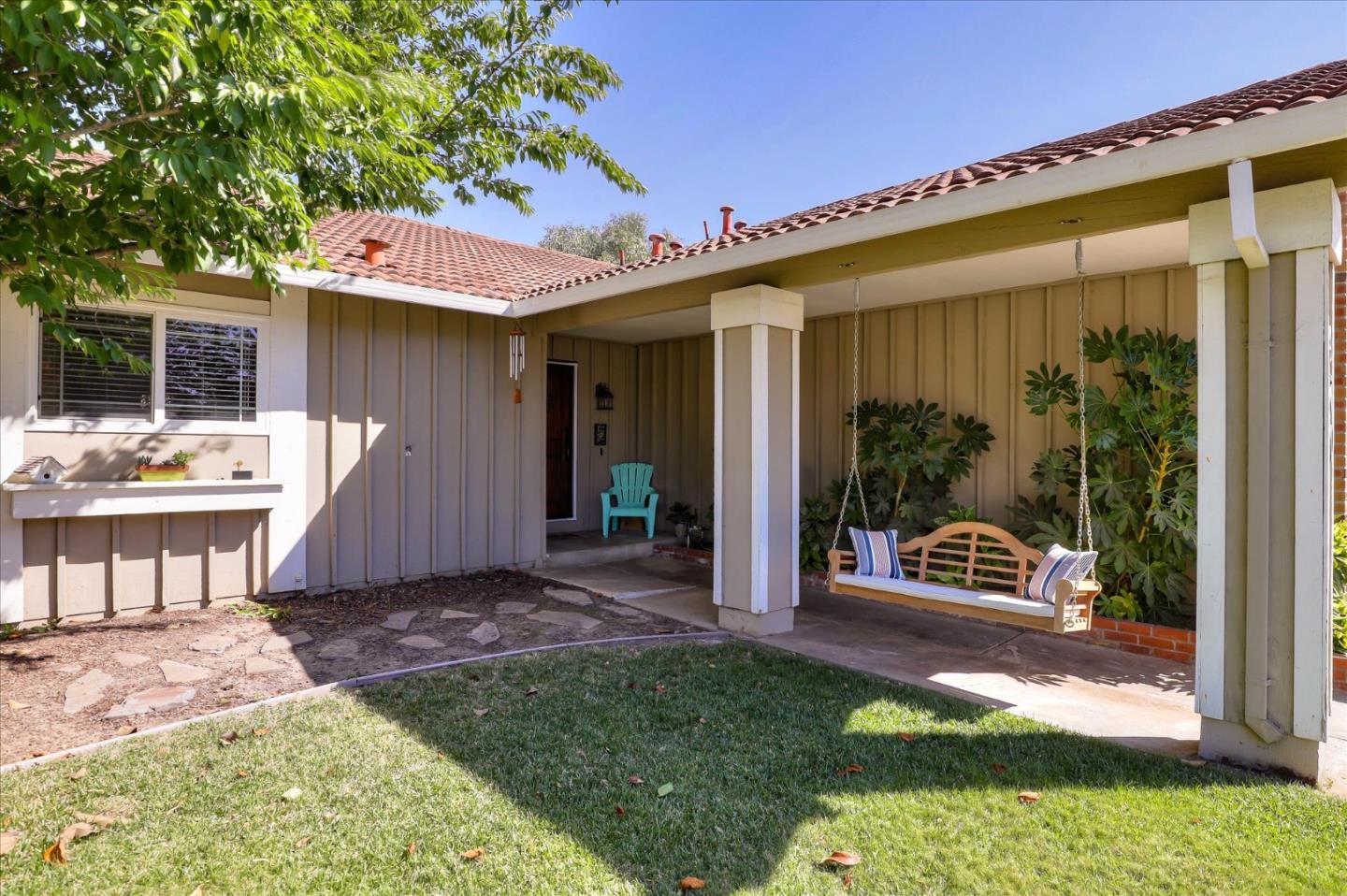 470 Corte Cabanil Morgan Hill, CA 95037 - Photo 2 of 22 a front view of a house with a patio