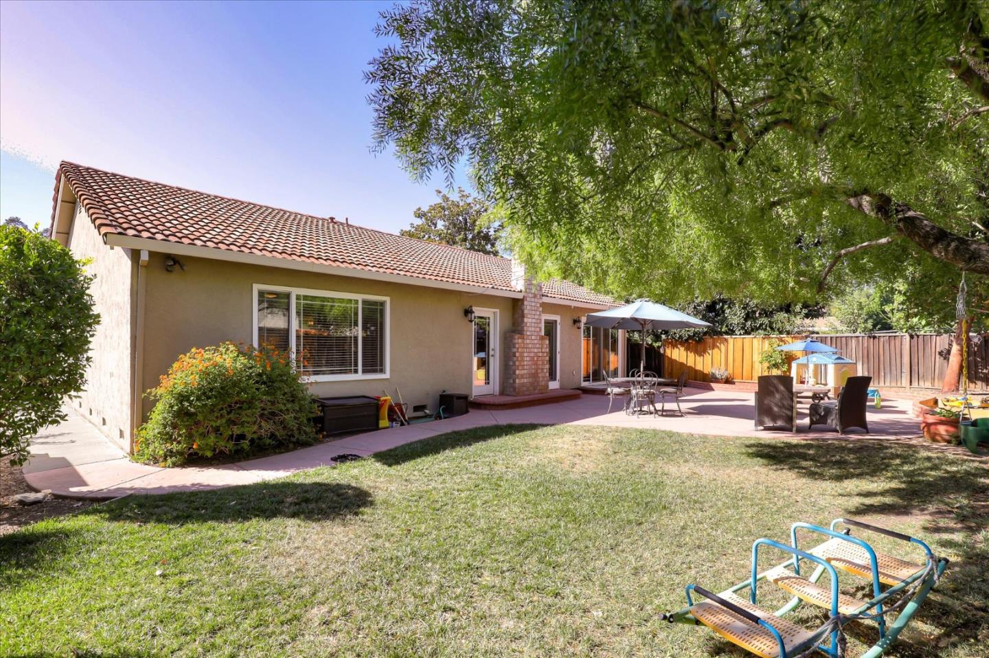 470 Corte Cabanil Morgan Hill, CA 95037 - Photo 21 of 22 swimming pool view with a outdoor seating