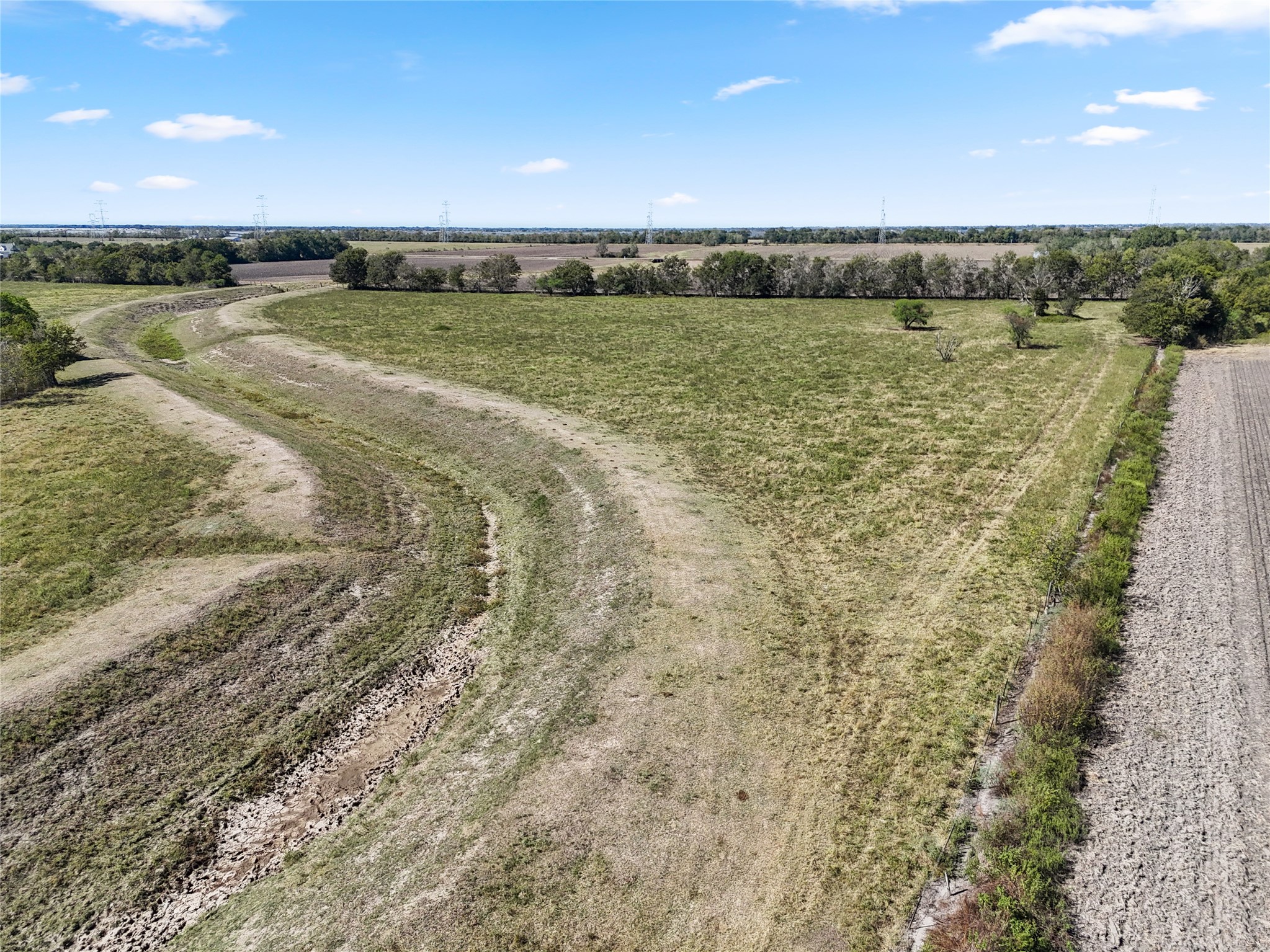 14609 Vrlla Road Guy, TX 77444 - Photo 23 of 23 a view of an outdoor space and a lake view