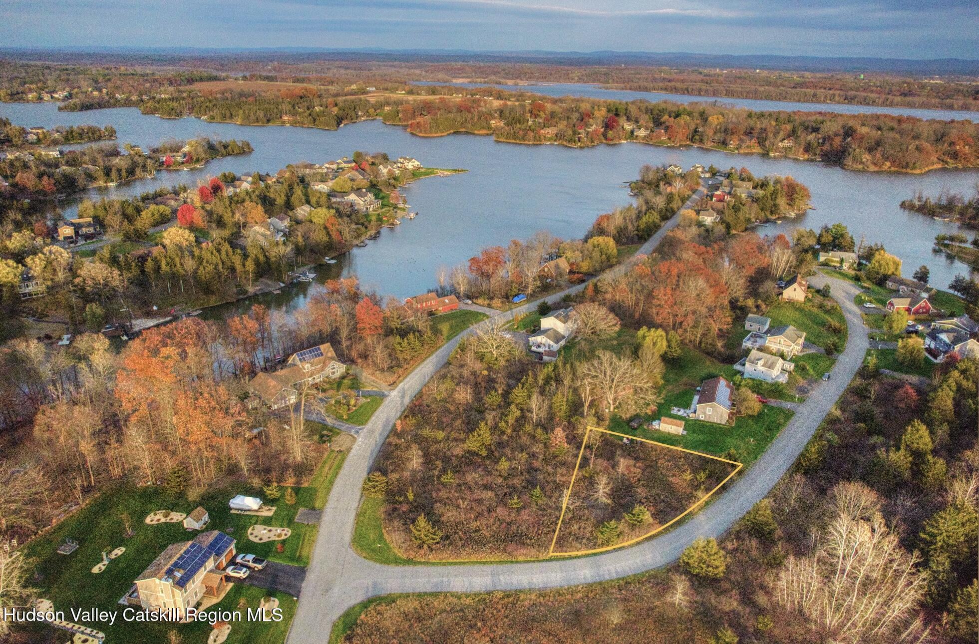 a view of a lake from a balcony
