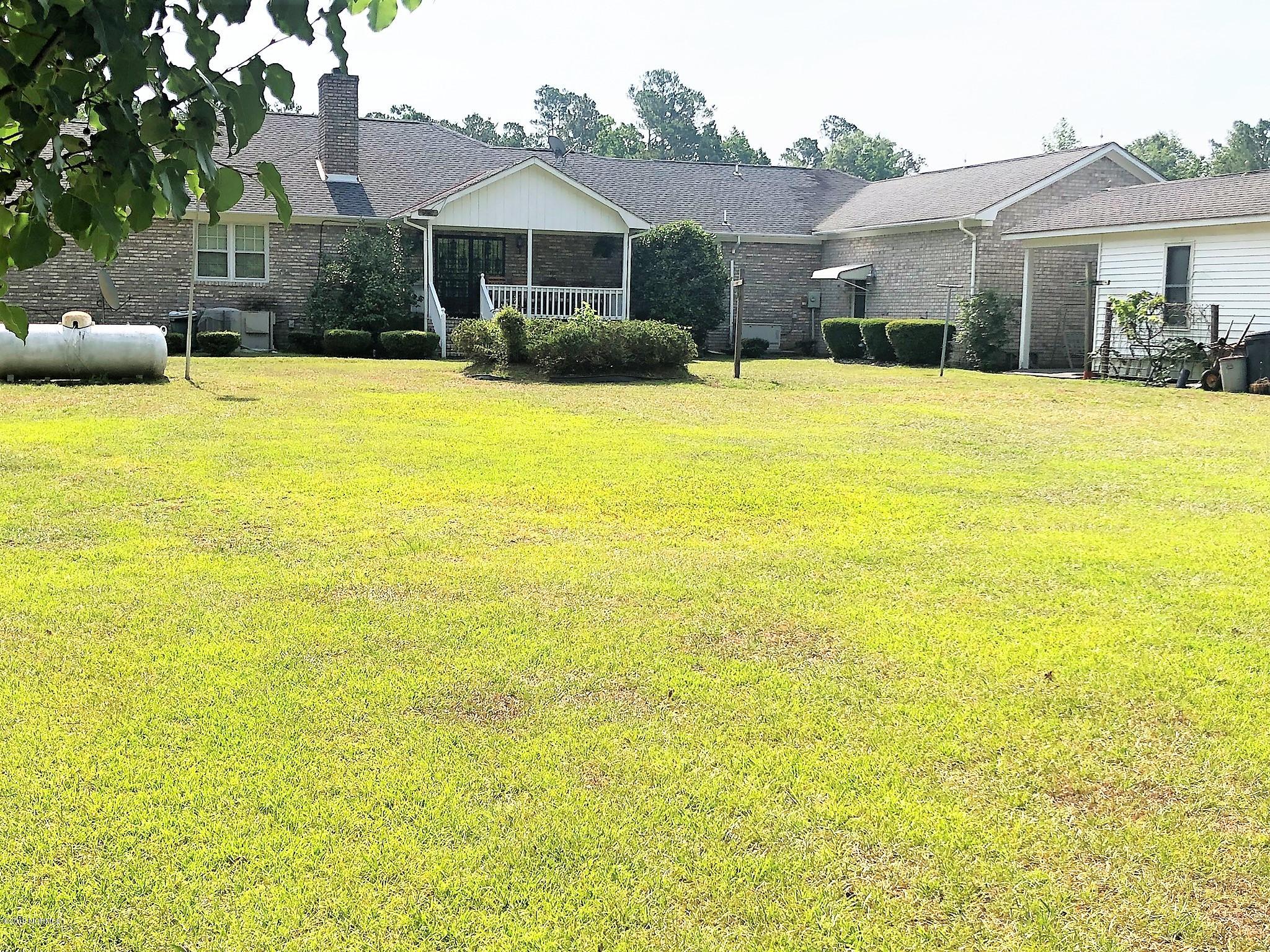 1584 Microwave Tower Road Council, NC 28434 - Photo 48 of 49 Rear Home View with 2 Car Garage/Workshop