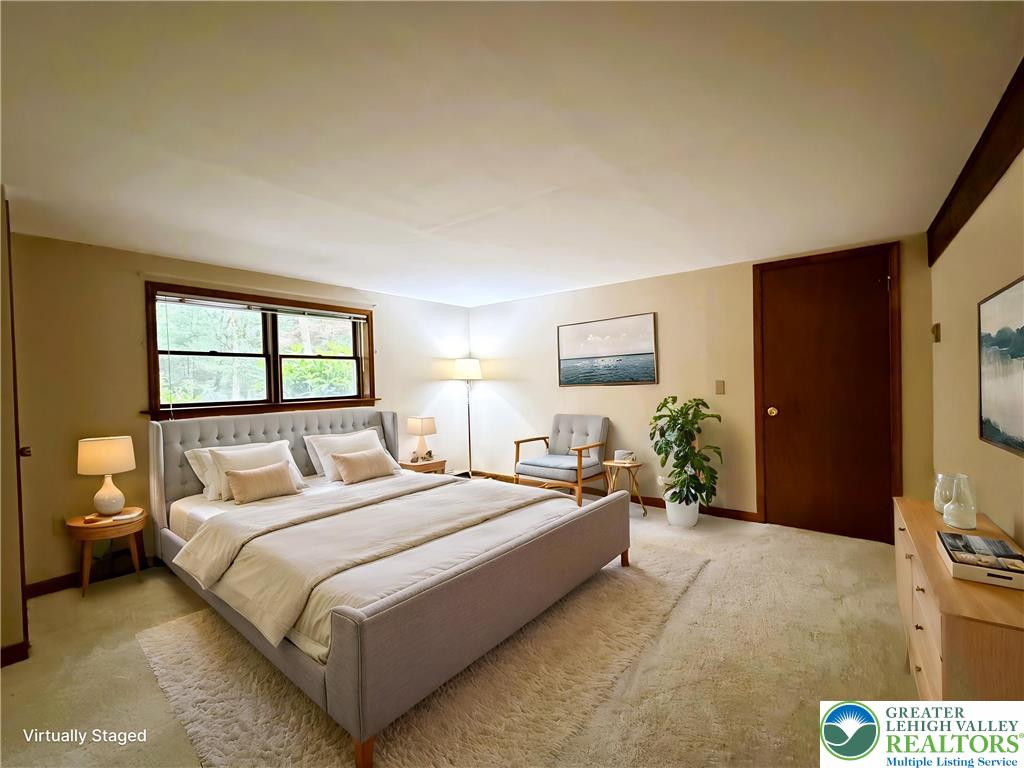 525 Pinewood Road Lehighton, PA 18235 - Photo 27 of 51 Large bedroom on the lower-level