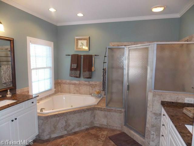 8506 Merriman Farm Road Oak Ridge, NC 27310 - Photo 10 of 16 Master Bath/Spa.