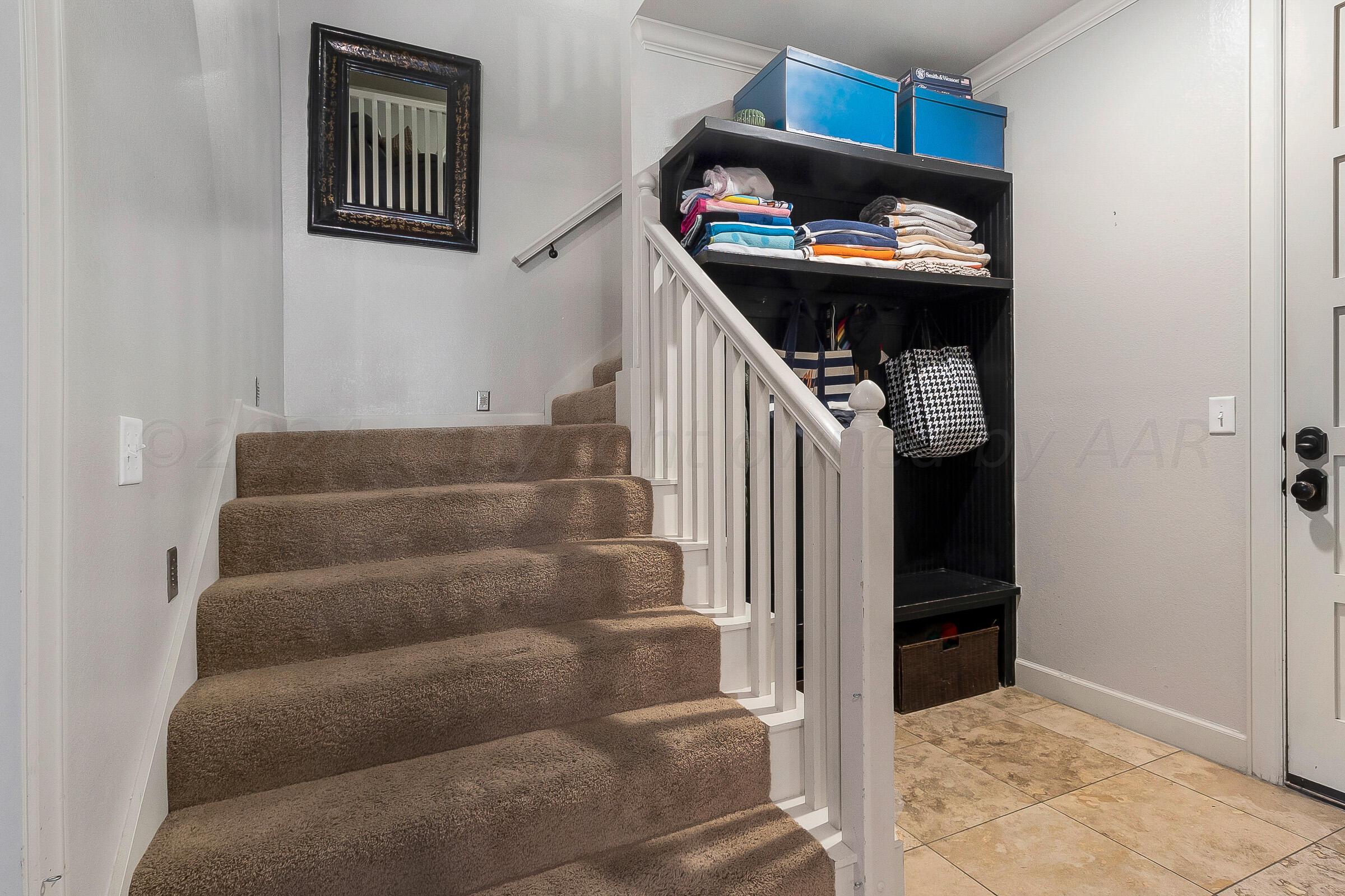 6107 Blue Sage Circle Amarillo, TX 79124 - Photo 50 of 79 Stairway/Mudroom
