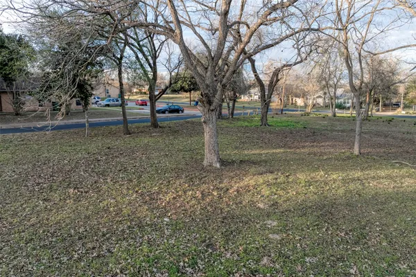a view of street with trees
