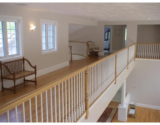 23 Bayns Hill Road Boxford, MA 01921 - Photo 7 of 11 a view of staircase with wooden floor and a window