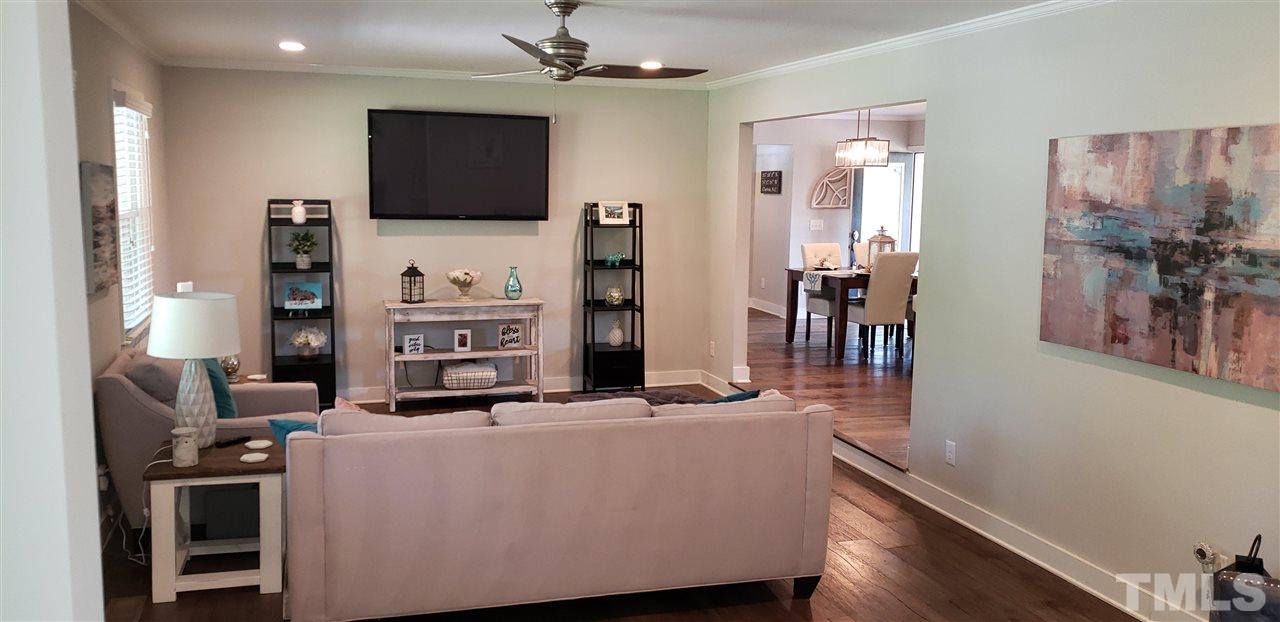 15644 Buffalo Road Wendell, NC 27591 - Photo 15 of 30 Family Room open to Kitchen