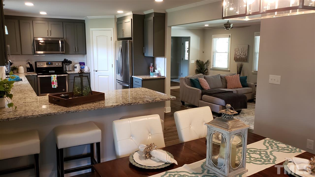 15644 Buffalo Road Wendell, NC 27591 - Photo 16 of 30 Kitchen, Breakfast area, Open into Family Room