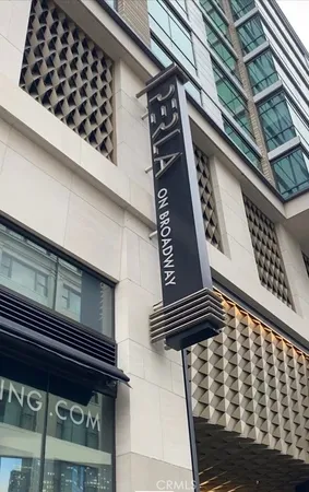 a front view of a building