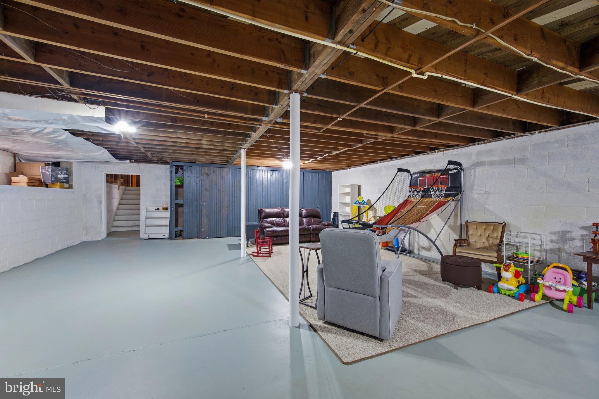 3975 Street Road Street, MD 21154 - Photo 73 of 78 Spacious basement with potential for creativity.