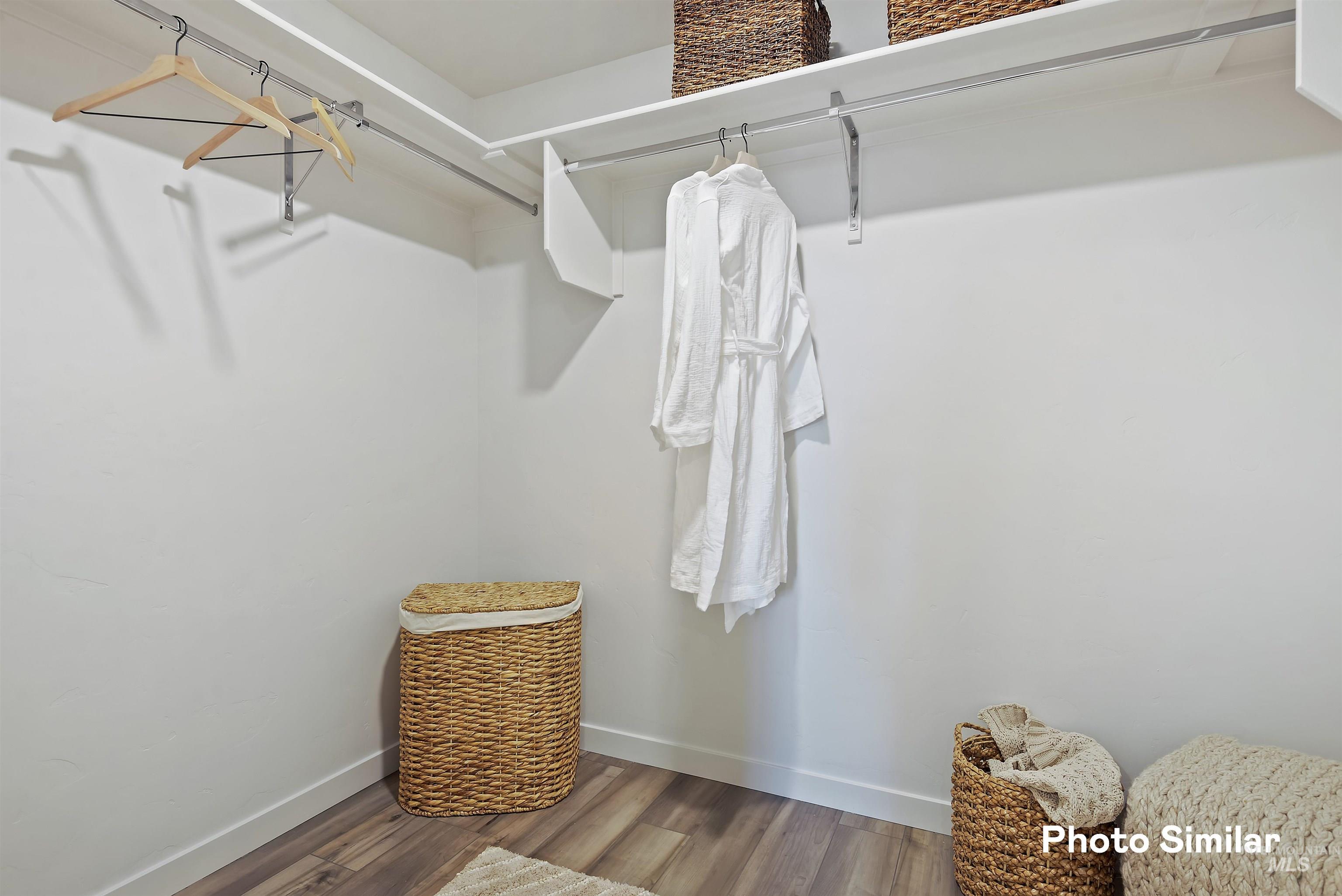 15182 Cumulus Way Caldwell, ID 83607 - Photo 15 of 26 Walk in closet with wood finished floors