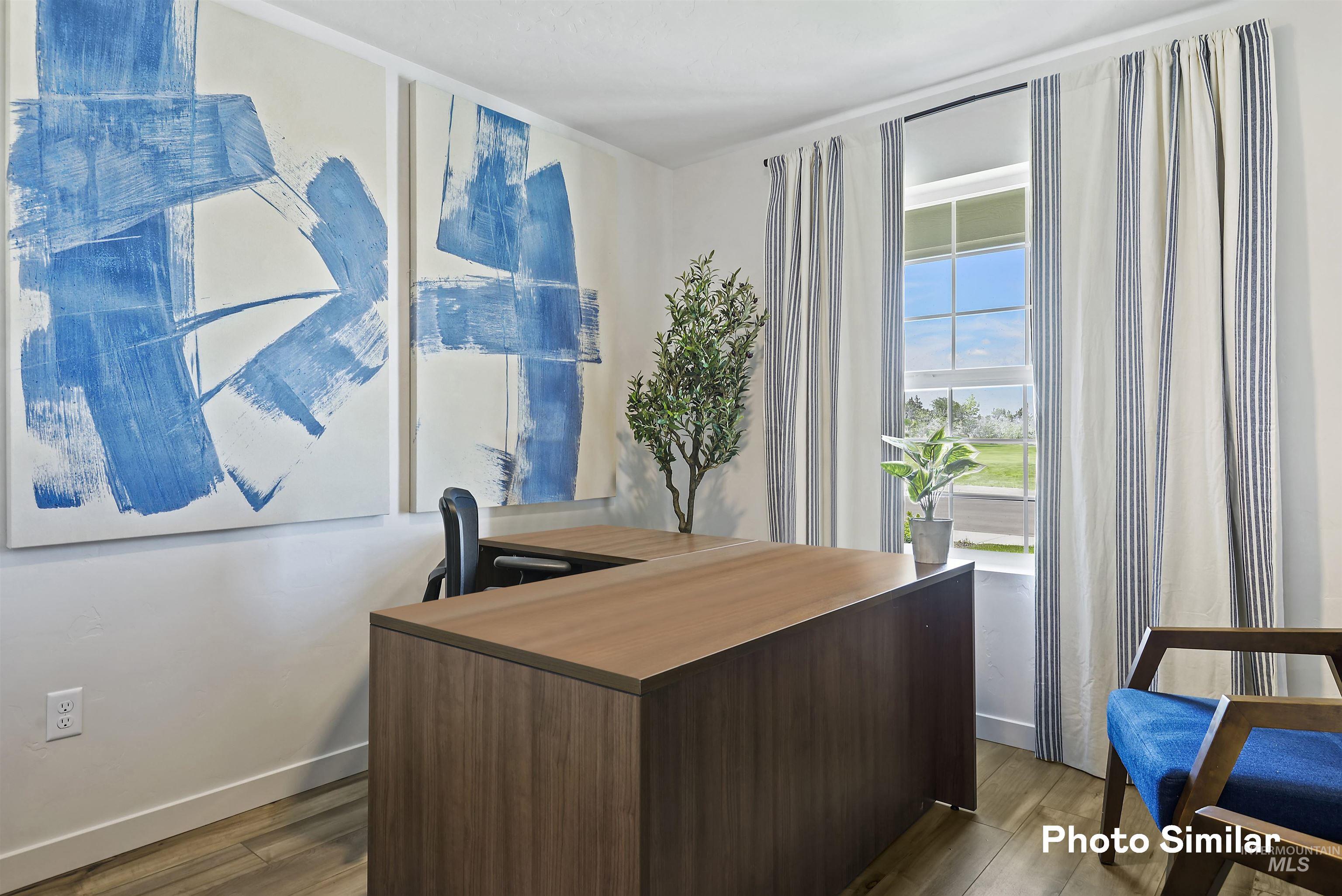 15182 Cumulus Way Caldwell, ID 83607 - Photo 17 of 26 Office space with dark wood-style flooring